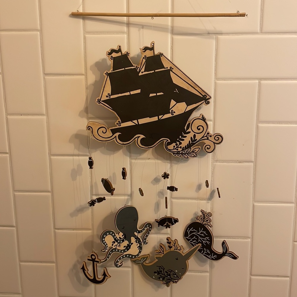 Baby Mobile - Ship on the Ocean